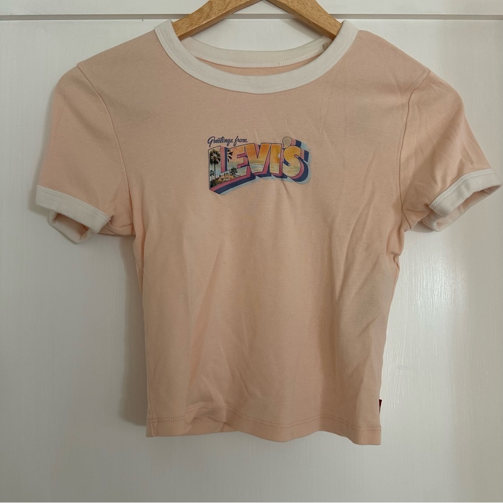 Levi’s cropped ringer Tee